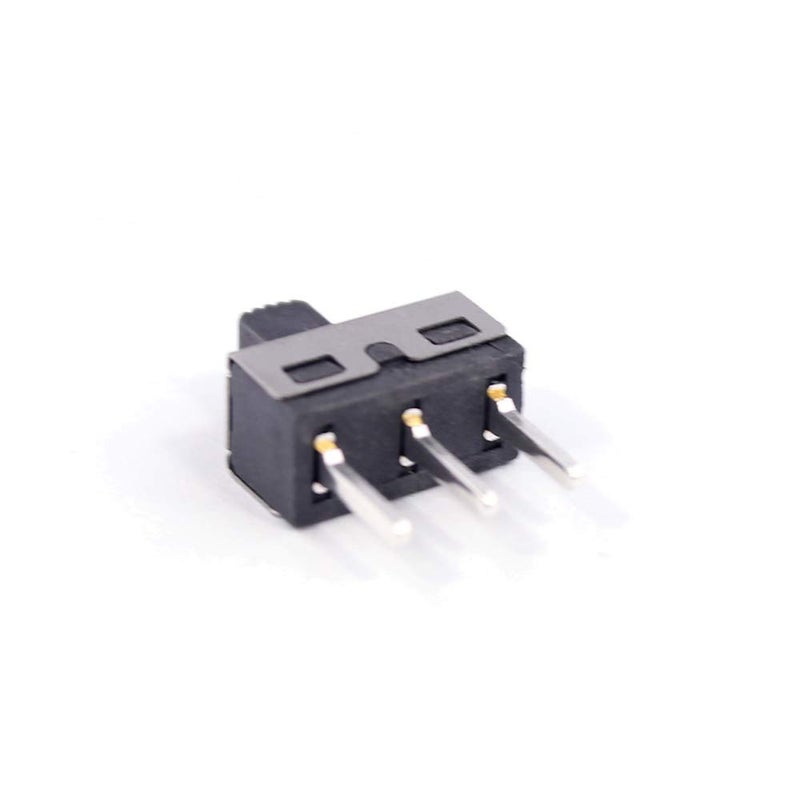 WOWOONE 20 Pcs 5mm High Knob Vertical Slide Switch 3 Pin 2 Position 1P2T SPDT Panel (Pack of 20) CYT1107 - Image 3
